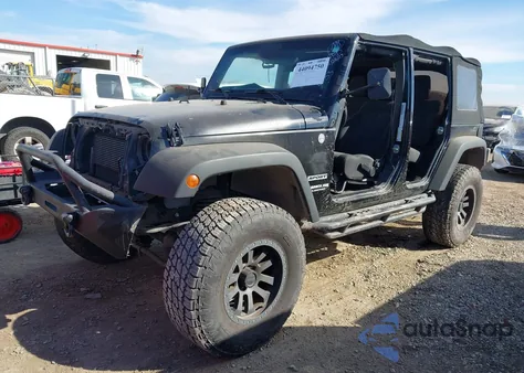 2012 Jeep Wrangler Unlimited Sport from USA, damaged, VIN 1C4BJWDG0CL196783